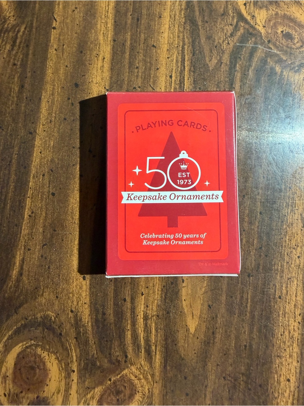 Hallmark Keepsake 50th Anniversary Playing Cards Deck